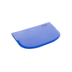 Dough / Bowl scraper, blue