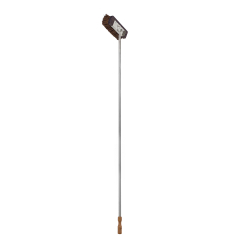 Swivel natural fibre brush