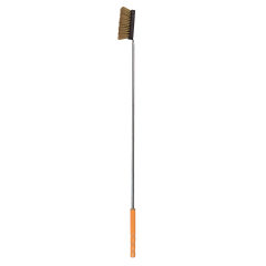 Brass brush for wood pizza oven 135 cm
