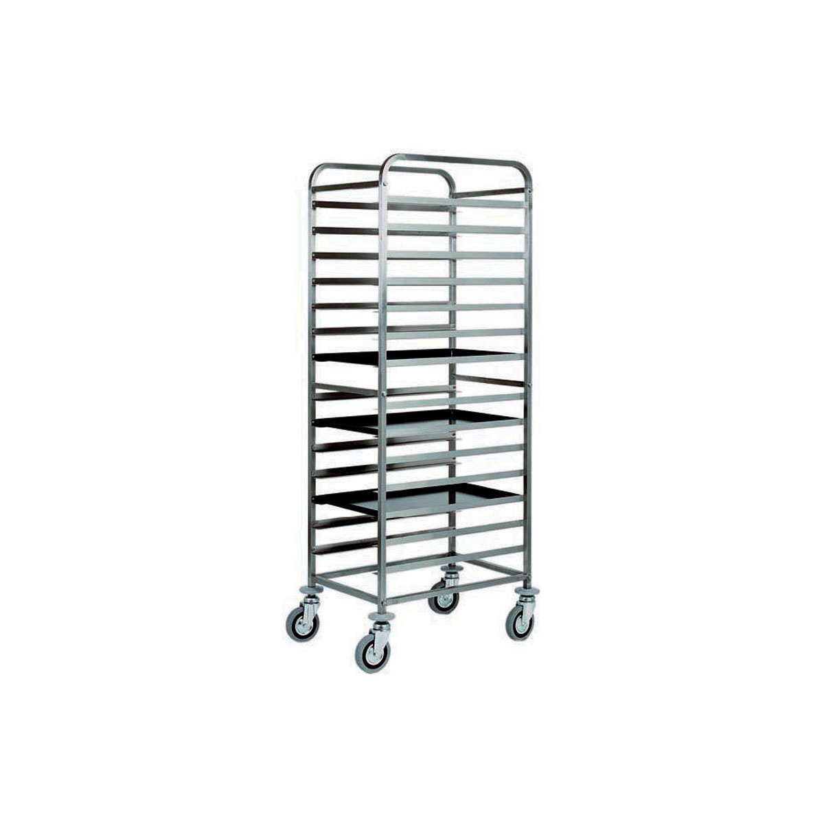 5244 Pastry trolleys 14 tray 600x400 mm - Image 1
