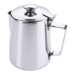 Vrč za mlijeko s poklopcem, inox - Slika 3