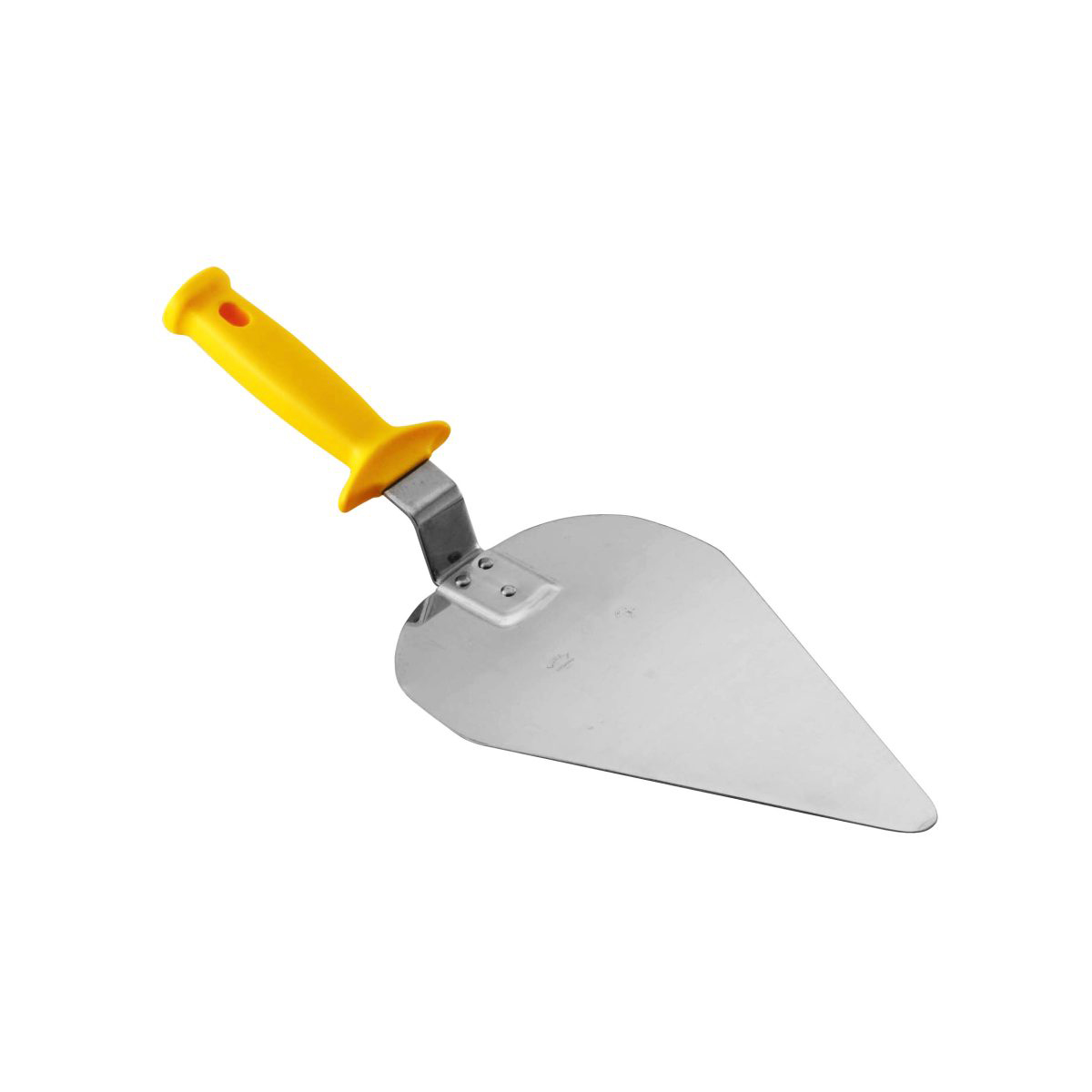 2624 Triangular stainless steel trowel 15x25 cm - Image 1