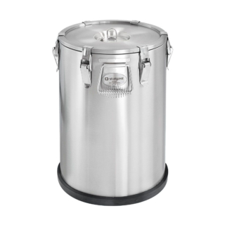Thermo container 35 liters with base of flexible plastic