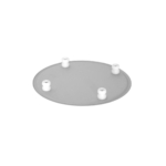 Aluminium plate 45 cm with feet - Image 2