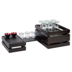 Multifunctional buffet Superbox black